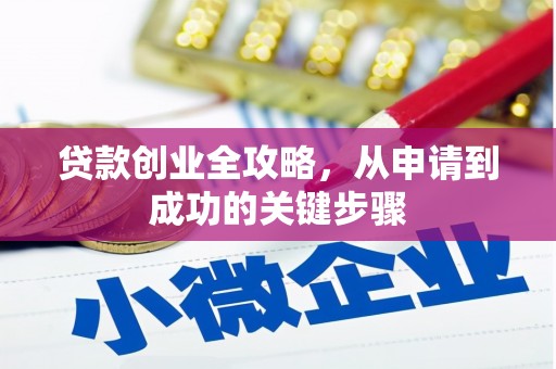 普兰贷款创业全攻略，从申请到成功的关键步骤