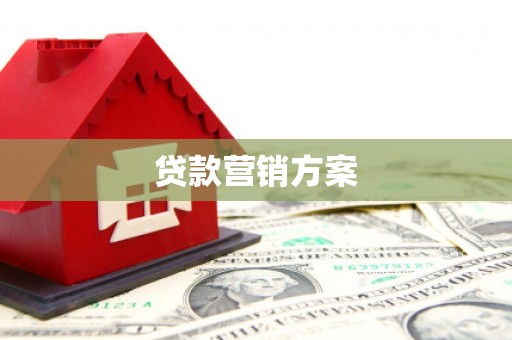 普兰贷款营销方案