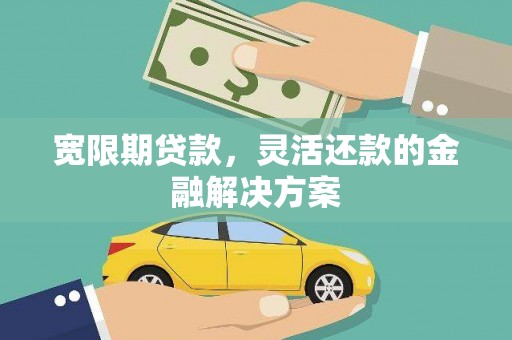普兰宽限期贷款，灵活还款的金融解决方案