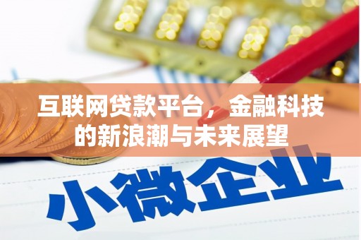 普兰互联网贷款平台，金融科技的新浪潮与未来展望