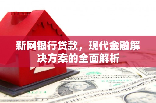 普兰新网银行贷款，现代金融解决方案的全面解析