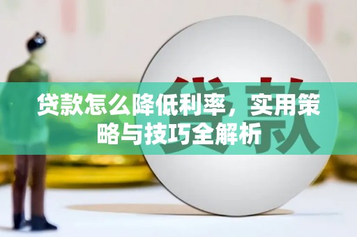 普兰贷款怎么降低利率，实用策略与技巧全解析