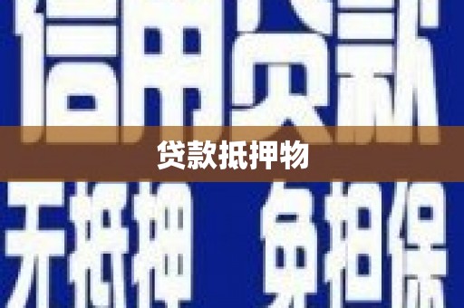 普兰贷款抵押物