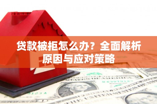 普兰贷款被拒怎么办？全面解析原因与应对策略