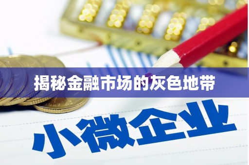普兰揭秘金融市场的灰色地带